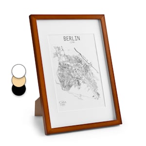 Kenton - Cornice rettangolare, DIN A3, passepartout, vetro acrilico