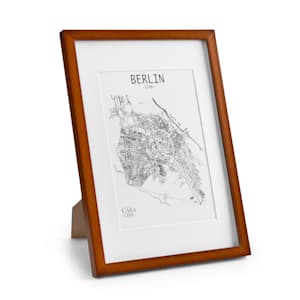 Kenton - Cornice rettangolare, DIN A3, passepartout, vetro acrilico