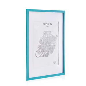 Kenton, képkeret, téglalap alakú, DIN A1, paszpartu, plexi