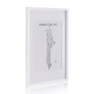 Everton fotolijst rechthoekig A2 58,4 x 41 cm foto's passe-partout acrylglas