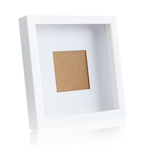 Marco de fotos Camden 23 x 23 cm y 10 x 10 cm Paspartú Madera real