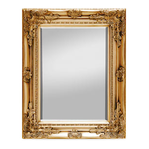 Espejo de pared Ipswich Marco de madera maciza Rectangular 53 x 42 cm