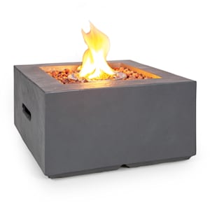 Isaris Gas-Feuerstelle 40.000BTU/13kW Abdeckung Edelstahlbrenner