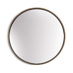 Miroir mural Fournier cadre métallique rond 58,8 x 58,8 cm