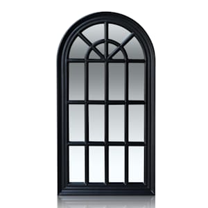 Espejo de ventana francesa Savile Marco de madera 86 x 46 cm