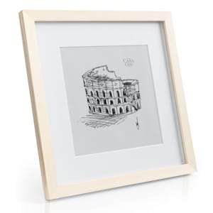 York, képkeret, négyzet alakú, 30 x 30 cm-es fényképek, paszpartu, üveg