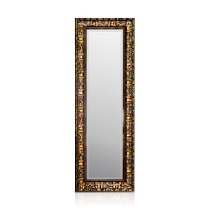 Chelsea miroir cadre bois rectangulaire 130 x 45 cm vintage