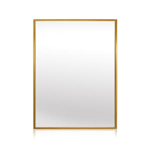 Croxley specchio da parete, cornice di metallo, rettangolare, 70 x 50 cm
