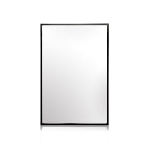 Croxley miroir mural cadre métallique rectangulaire 90 x 60 cm