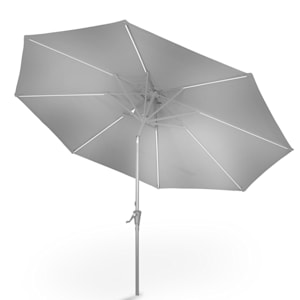Blumfeldt Calais Parasol LED Aluminium Frame Polyester Cover UV 50