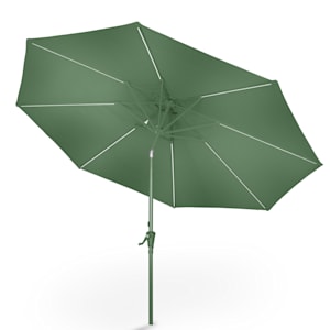 Calais Parasol LED blumfeldt marco de aluminio cubierta de poliéster UV 50
