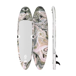 Mokulau Yogabräda Uppblåsbar paddelbräda SUP-bräda Set Cruiser