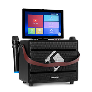 Pro Spin 8 Karaoke System 121" Display touch 2 Microfoni UHF WiFi BT USB SD HDMI