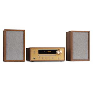 Berklee HiFi Stereo System Altavoz estéreo Bluetooth UWK MP3 USB Line-In