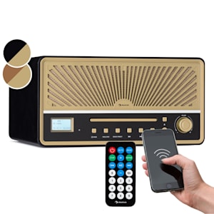 Glastonbury Radio DAB CD enceinte stéréo Bluetooth DAB/FM MP3 USB Line-In