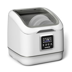 Klarstein SilentScrub Geschirrspüler | tragbar | Besteckkorb | weiß