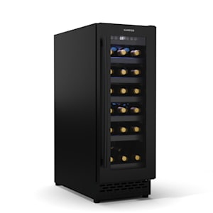 Klarstein Vinovilla 18 Uno Weinkühlschrank | 1 Kühlzone | 18 Flaschen
