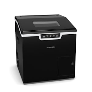 Klarstein Icefestival Bullet Eiswürfelbereiter | 20kg/24h | schwarz