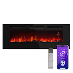 Klarstein Galeras Smart șemineu electric de perete