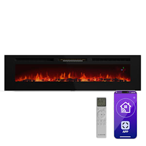 Klarstein Galeras Smart șemineu electric de perete