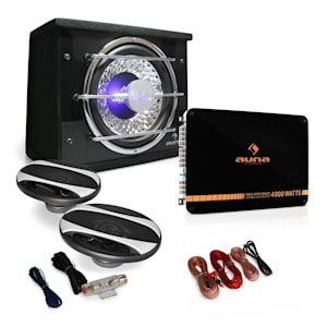 2.1 Car Hifi Set "Platin Line 320" Boxen Endstufe 2800W