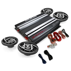 4.0 Car Hifi Set "Platin Line 400" Verstärker Boxen Set