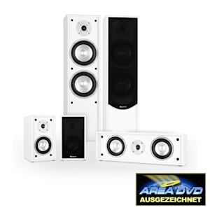 Linie-300-WH 5.0 Heimkino Soundsystem 265W RMS