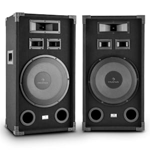 PA-1200 2X Altavoz PA de rango completo Woofer de 20 cm (10") 1000W max