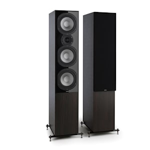 Reference 801 Three-Way Speaker Pair Rosewood incl. Cover Black