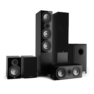 Reference 851 5.1-Soundsystem Nero incl. Cover Nera