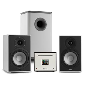 Unison Reference 802 Edition - Equipo de música Amplificador Altavoces Blanco/gris/negro