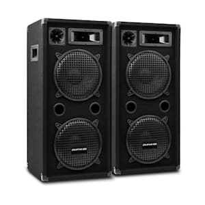 PW-10x22 MKII passives PA-Lautsprecher-Paar 2x10" (25,5cm) Subwoofer 450W RMS / 900 Wmax. 3-Wege