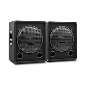 PW-1015-SUB MKII Set de altavoces de graves pasivos PA 15" Subwoofer 500W RMS