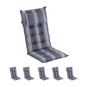 Sylt coussin de fauteuil appuie-tête pour dossier haut Polyester 50x120x9cm
