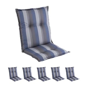 Prato coussin de fauteuil dossier bas Polyester 50x100x8cm