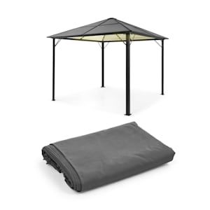 Pantheon Solid Sky Ambient Solar Pavillon 3x3 m Dach anthrazit