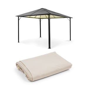 Pantheon Solid Sky Ambient Solar Pavillon 3x4 m Dach anthrazit