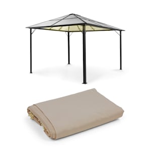 Pantheon Solid Sky Ambient zonne-energie paviljoen 3 x 4 zonne-energie verlichting