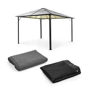 Pantheon Solid Sky Ambient zonne-energie paviljoen 3 x 4 zonne-energie verlichting