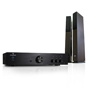 HiFi System "Elegance"Amplificador 600W y 2 x Altavoces