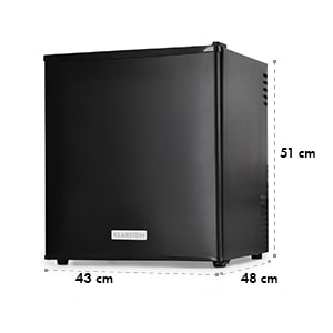 Minibar réfrigérateur à boissons 40 litres 2 étagères Classe A- Noir