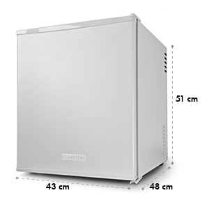 Klarstein HEA-MKS-8, Minibar, 40 l, biely