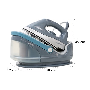 Speed Iron, naparovacia žehlička, 2400 W, 1.7 l, šedá
