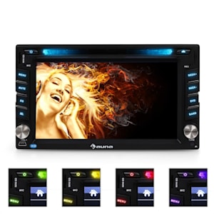 MVD-480 Autoradio DVD USB SD AUX MIC