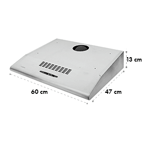 Digestor Klarstein ACV-61A, ušľachtilá oceľ, 60 cm