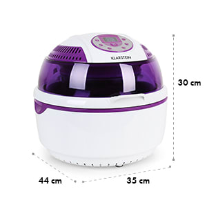 Klarstein VitAir Fryer hőlégkeveréses fritőz, lila, 1400 W