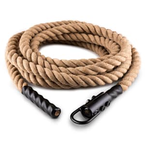 Monster Rope H15 Schwungtau | mit Öse | Länge: 15 m | Ø 3,8 cm | Hanf