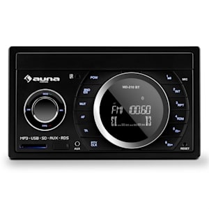 MD-210 BT Autoradio RDS Bluetooth FM USB SD MP3 AUX 2 DIN 4 x 75W