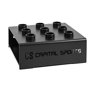 Mountar Support barres & haltères Bar Holder acier -noir