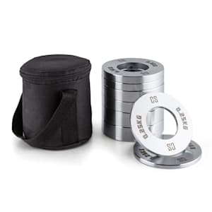 Crumb Set Fractional Plates 4 Coppie Pesi 0,25 – 1,0kg Cromo